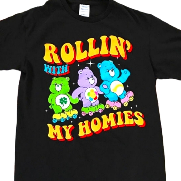 Care Bears Tops Care Bears Rollin With My Homies Graphic Tshirt